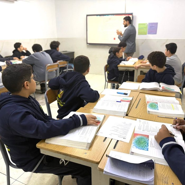 SIS classroom lesson in progress